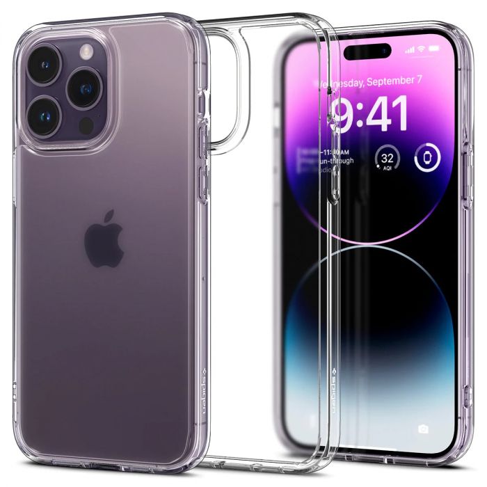 Чохол Spigen для Apple iPhone 14 Pro Ultra Hybrid, Frost Clear