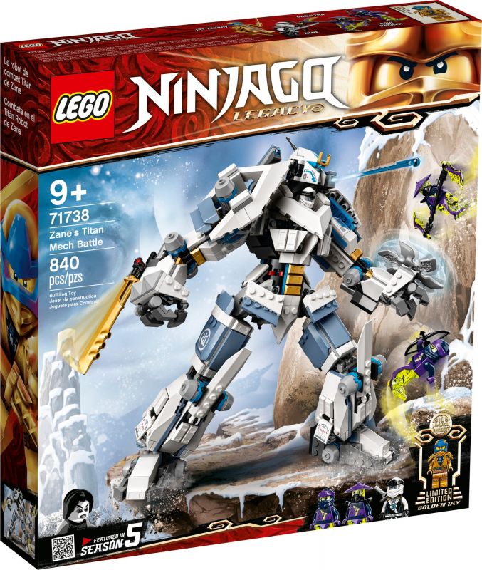 Конструктор LEGO Ninjago Битва робота-титана Зейна
