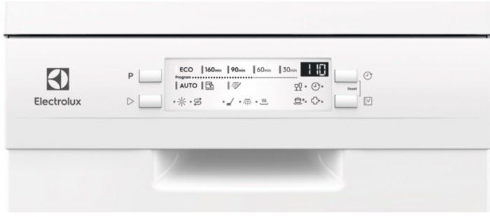 Посудомийна машина Electrolux, 10компл., A++, 45см, дисплей, інвертор, 3й кошик, білий