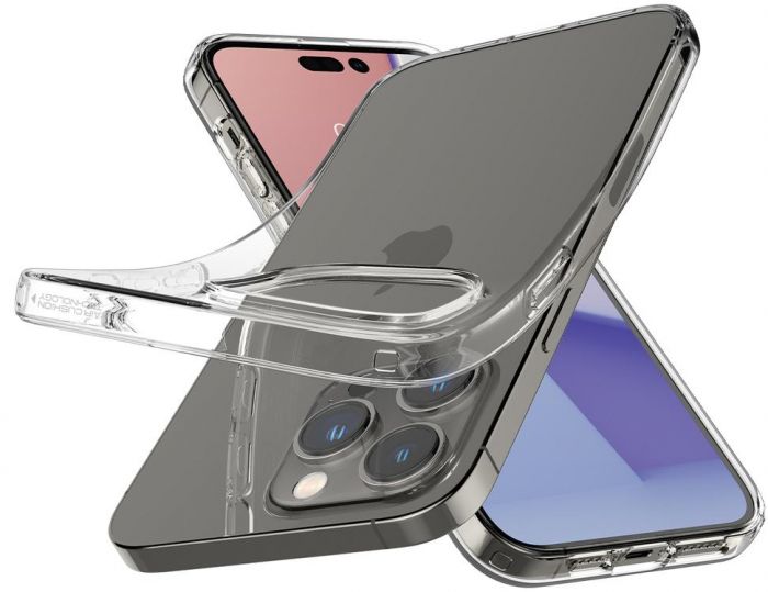 Чохол Spigen для Apple iPhone 14 Pro Max Crystal Flex, Crystal Clear