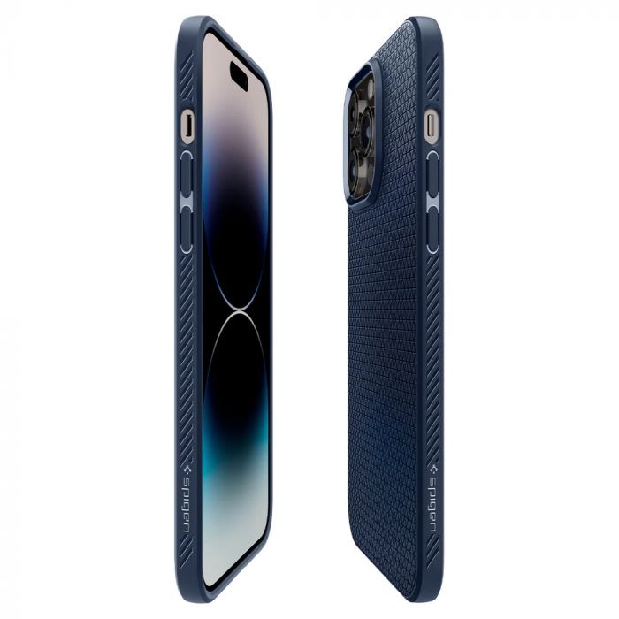 Чохол Spigen для Apple Iphone 14 Pro Max Liquid Air, Navy Blue