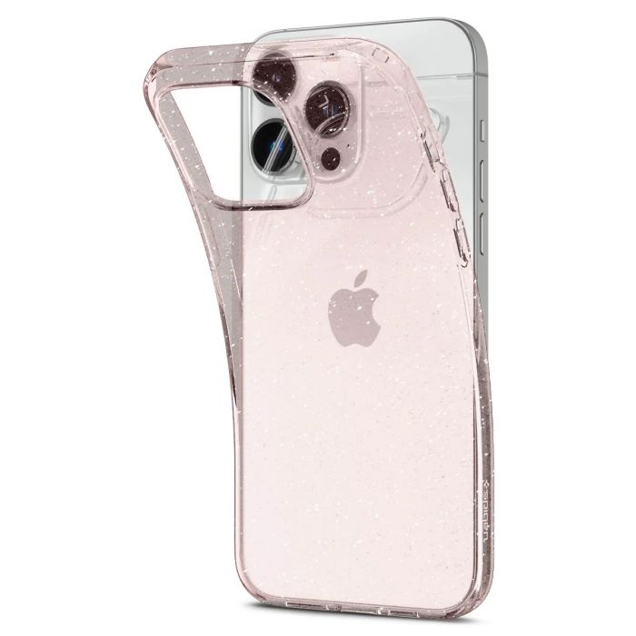 Чохол Spigen для Apple Iphone 14 Pro Max Liquid Crystal Glitter, Rose Quartz