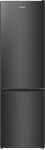 Холодильник з нижн. мороз. камерою Gorenje NRK6202EBXL4 200х60х60см, 2 двері, 235( 96)л, А++, NoFrost+ , LED дисплей, Зона св-ті, чорний