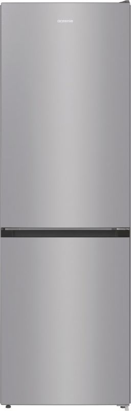 Холодильник з нижн. мороз. камерою Gorenje RK6192PS4, 185х60х60см, 2 двері, 208(112)л, А++, механіч.  упр. , Зона св-ті, Сріблястий