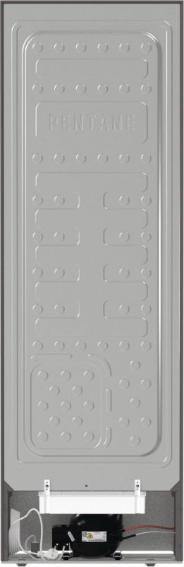 Холодильник з нижн. мороз. камерою Gorenje RK62EXL4, 185х60х60см, 2 двері, 208(112)л, А++, механіч.  упр. , Зона св-ті, Нерж