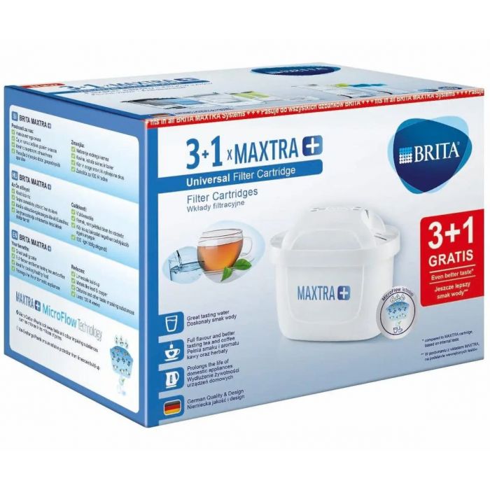 Комплект картриджів Brita MAXTRА+, промо 3+1