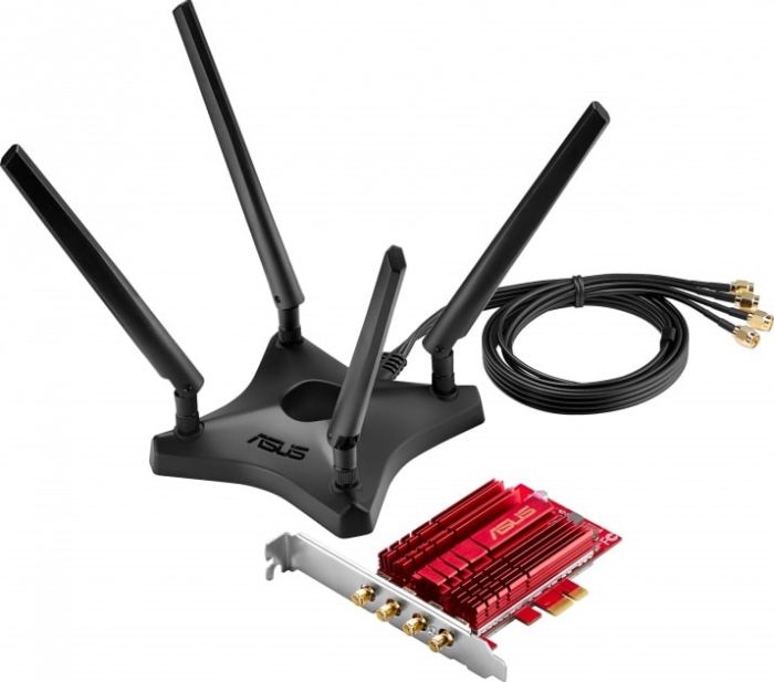 WiFi-адаптер ASUS PCE-AC88 AC3100 PCI Express