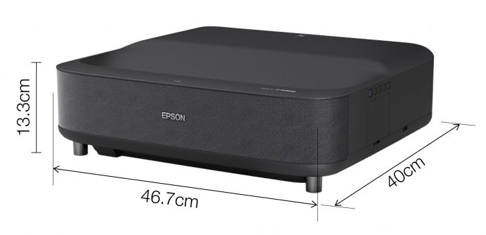 Проектор для домашнього кінотеатру Epson EH-LS300B (3LCD, FHD, 3600 lm, LASER) Android TV