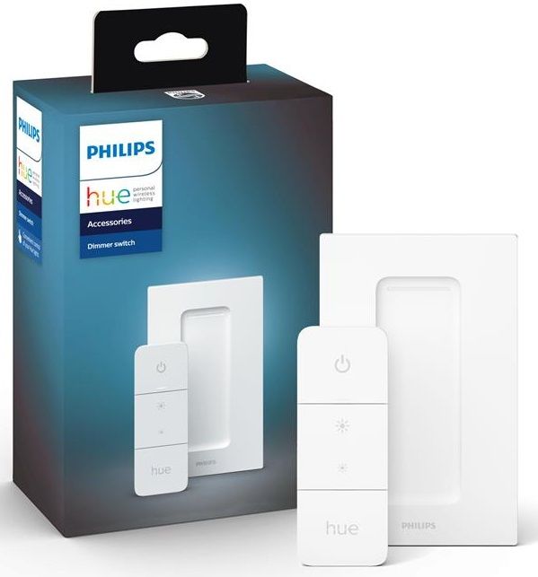 Пульт дистанційного керування Philips Hue Dimmer V2, ZigBee, настінний, портативний