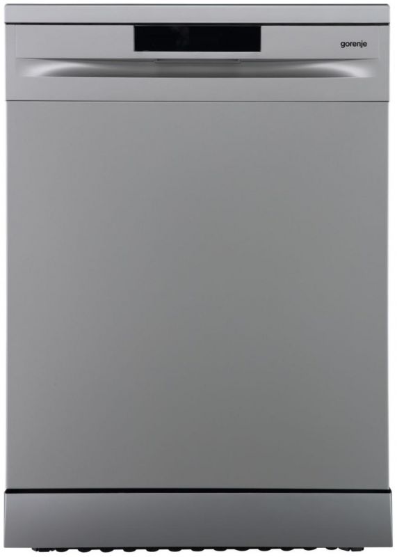 Посудомийна машина Gorenje GS620E10S, 14компл., A++, 60см, дисплей, 3 кошика, AquaStop, сірий