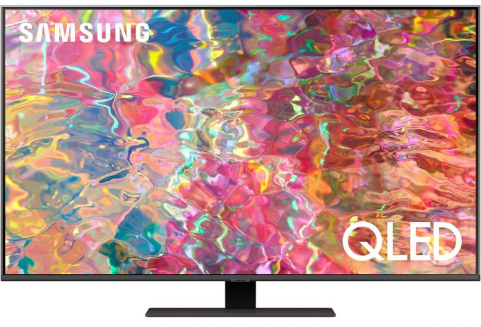 Телевізор 55" Samsung QLED 4K 100Hz Smart Tizen CARBON SILVER