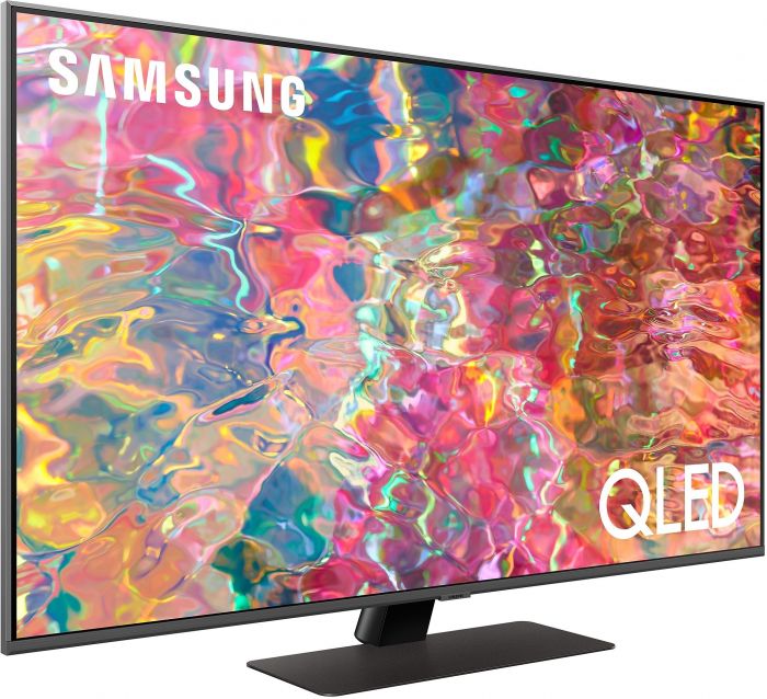 Телевізор 55" Samsung QLED 4K 100Hz Smart Tizen CARBON SILVER