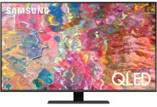 Телевізор 55" Samsung QLED 4K 100Hz Smart Tizen CARBON SILVER Артикул: QE55Q80BAUXUA