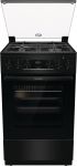 Плита Gorenje GK5C41BF комбінована, 70л, 50x60см, дисплей, чавун,  чорний