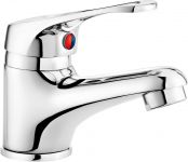 Змішувач для раковини Neo  Lobo,  довж. виливу - 89мм, неповоротний, 1важіль, хром