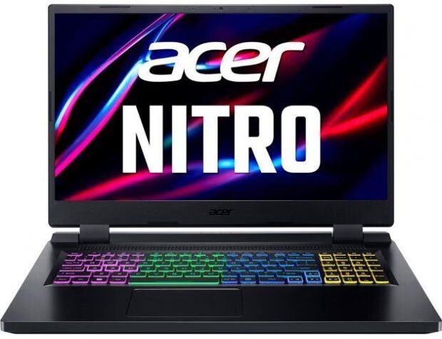 Ноутбук Acer Nitro 5 AN517-55 17.3FHD IPS 144Hz/Intel i5-12500H/16/512F/NVD3060-6/Lin/Black