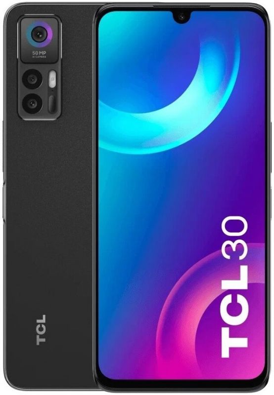 Смартфон TCL 30 Plus (T676K) 4/128GB 2SIM Tech Black