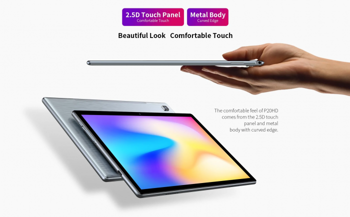 Планшет Teclast P20HD 10.1”/FHD/4GB/64GB/WiFi/4GLTE Gray