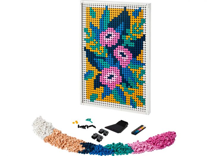 Конструктор LEGO ART Квіткове мистецтво