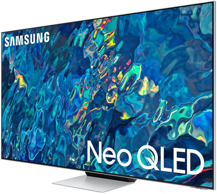 Телевізор 55" Samsung NeoQLED 4K 100Hz Smart Tizen BRIGHT SILVER