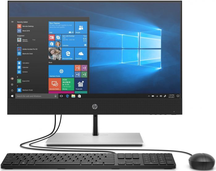 Персональний комп'ютер-моноблок HP ProOne 440 G6 23.8FHD IPS AG/Intel i5-10500T/8/256F/int/no WiFi/kbm/DOS