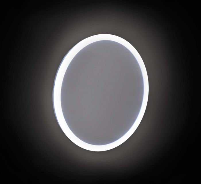 Дзеркало косметичне Deante Round магнітне, LED-підсвітка, хром