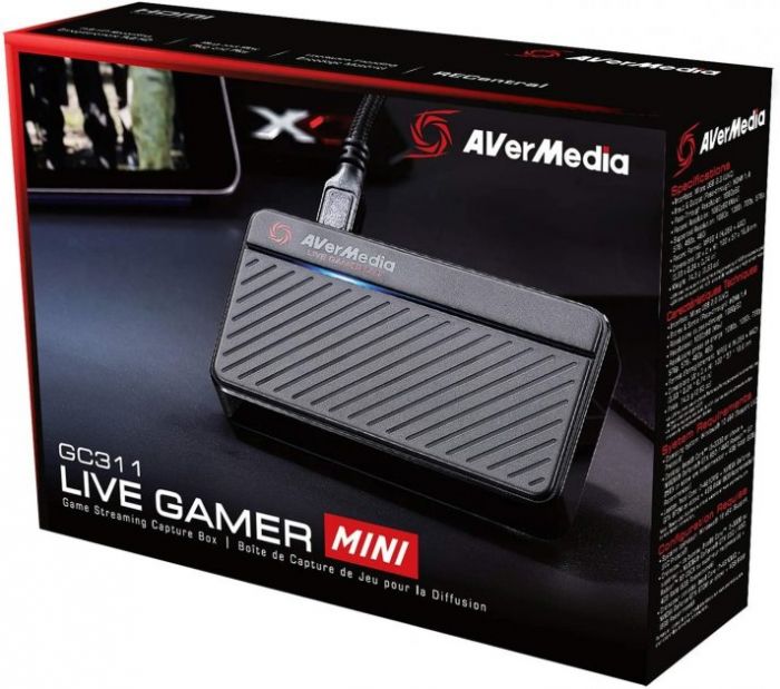 Пристрій захоплення відео AVerMedia Live Game Portable MINI GC311 Black