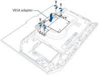 Адаптер VESA ADAPTER/A5200WFA//BK/1PCS(A5 SERIES) Артикул: 90PT0000-P61000