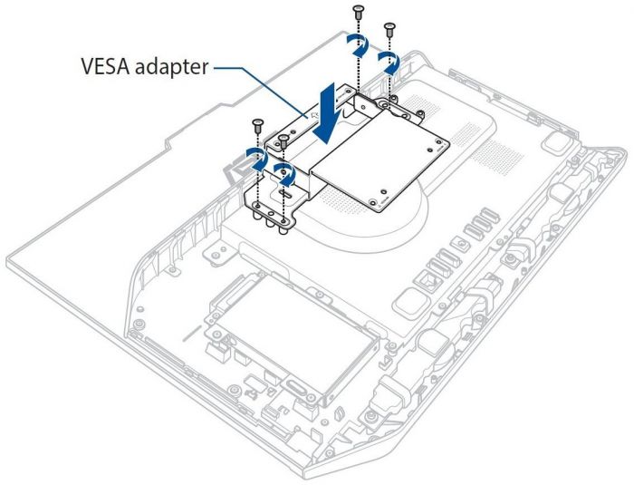 Адаптер VESA ADAPTER/A5200WFA//BK/1PCS(A5 SERIES)
