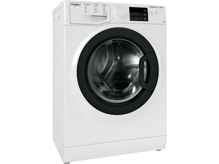 Пральна машина Whirlpool фронтальна, 7кг, 1200, A+++, 43.5см, дисплей, пара, інвертор, люк чорний, білий