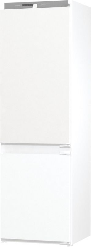 Вбуд. холодильник з мороз. камерою Gorenje NRKI418FA0, 177х55х54см, 2 двері, 180( 68)л, А+, NF+ , зона св-ті, диспл, іонізатор, білий