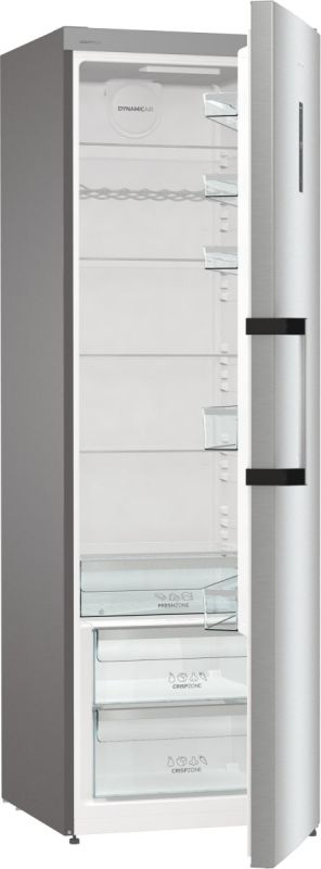 Холодильна камера Gorenje R619EAXL6, 186x60х66, 398л, А++, дисплей, зона св-ті, матовий нерж