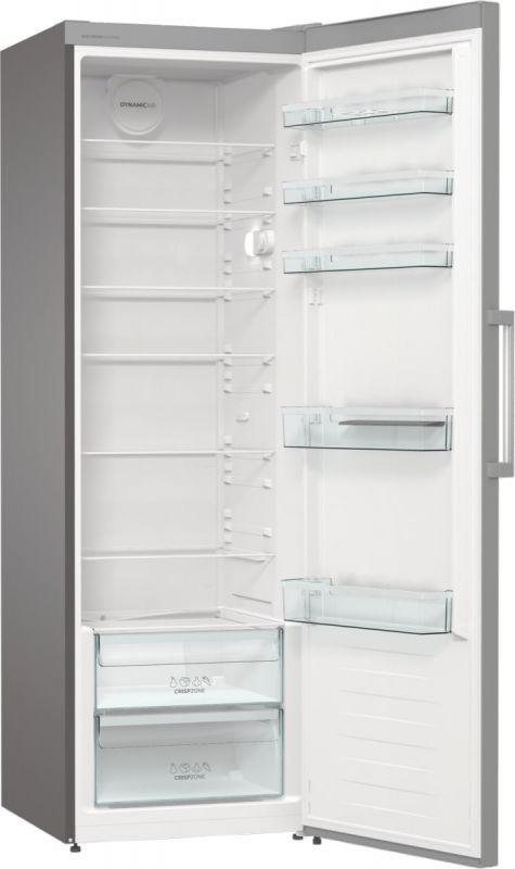 Холодильна камера Gorenje R619EES5, 186x60х66, 398л, А++, електронне упр, зона св-ті, сірий