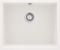 Мийка кухонна Deante Corda, граніт, квадрат, без крила, 550х460х204мм, чаша - 1, врізна, алебастр