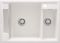Мийка кухонна Deante Magnetic, граніт, прямокутник, без крила, 690х500х219мм, чаша - 1.5, накладна, алебастр