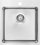 Мийка кухонна Deante Olfato, нерж.сталь, квадрат, без крила, 450х500х200мм, чаша - 1, універсальна, нерж