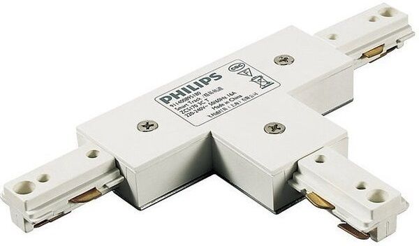 З'єднувач шинопровода Philips ZCS180 1C TCP White Т-подібний