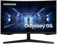 Монітор LCD 27" Samsung Odyssey G5 C27G54TQW 2xHDMI, DP, VA, 2560x1440, 144Hz, 1ms, CURVED