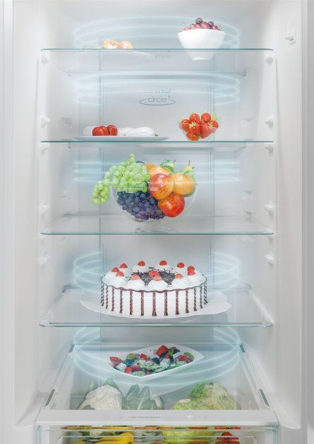 Холодильник Candy з нижн. мороз., 200x66х60, холод.відд.-224л, мороз.відд.-109л, 2дв., А++, NF, зона св-ті, сріблястий