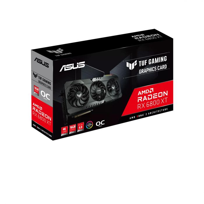 Відеокарта ASUS Radeon RX 6800 XT 16GB GDDR6 TUF OC Gaming TUF-RX6800XT-O16G-GAMING