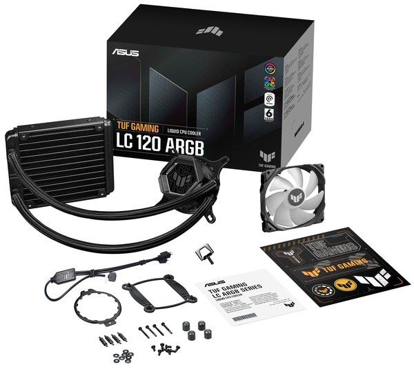 Система рідинного охолодження ASUS TUF GAMING LC 120 ARGB LGA 115x,1366, 2011, 2011-3, 2066;AMD: AM4, TR4*