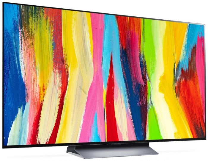 Телевізор 55" LG OLED 4K 100Hz Smart WebOS Dark Titan Sliver