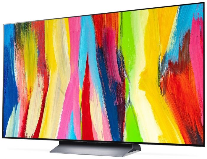 Телевізор 55" LG OLED 4K 100Hz Smart WebOS Dark Titan Sliver