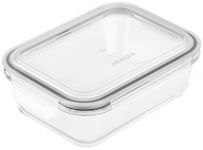 Контейнер для зберігання Ardesto Gemini 1000 мл, прямокутний, боросилікатне скло Контейнер для зберігання Ardesto Gemini 1000 мл, прямокутний, боросилікатне скло