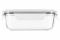Контейнер для зберігання Ardesto Gemini 600 мл, прямокутний, боросилікатне скло
