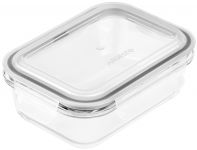 Контейнер для зберігання Ardesto Gemini 600 мл, прямокутний, боросилікатне скло Контейнер для зберігання Ardesto Gemini 600 мл, прямокутний, боросилікатне скло