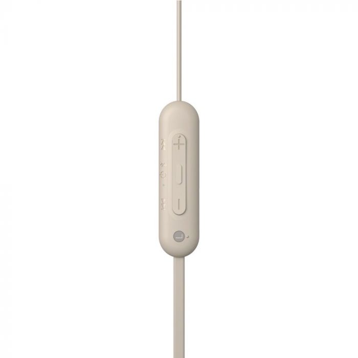 Навушники SONY WI-C100 In-ear IPX4 Wireless Бежевий