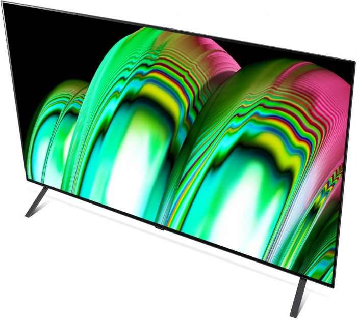 Телевізор 55" LG OLED 4K 50Hz Smart WebOS Dark Iron Sliver
