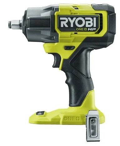 Гайковерт ударний RYOBI RIW18X-0 ONE+ акумуляторний, 900 Нм, безщітковий, 4 режими, підсвічування, 1.7 кг (без АКБ та ЗУ)