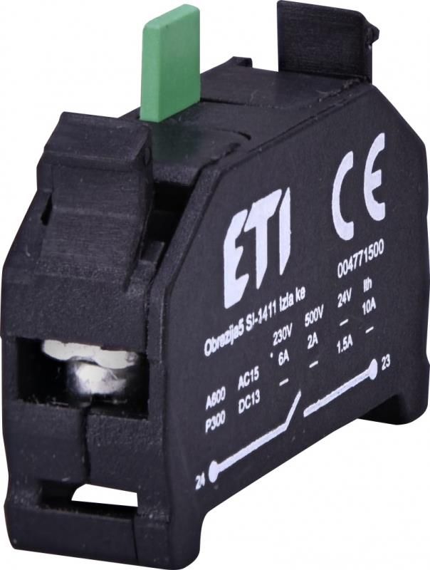 Блок контактів ETI E-NO (1NO)